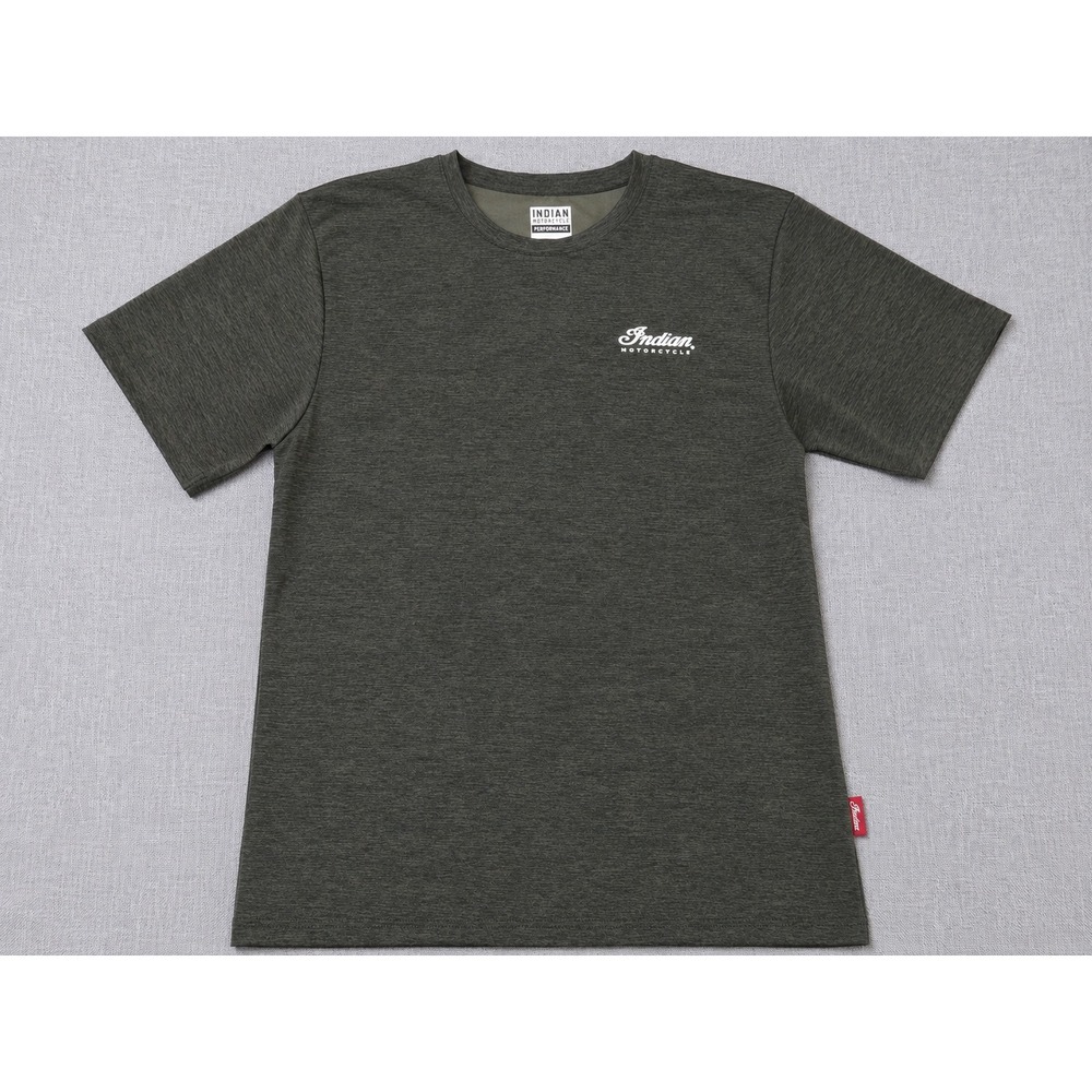 Indian Motorcycle Performance T-Shirt Mens Medium Gray Established 1901 Graphic